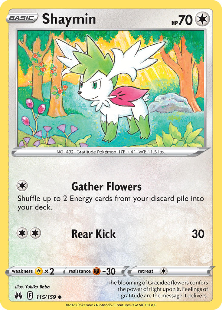Shaymin - 115/159 - Scroll and Circuit Games